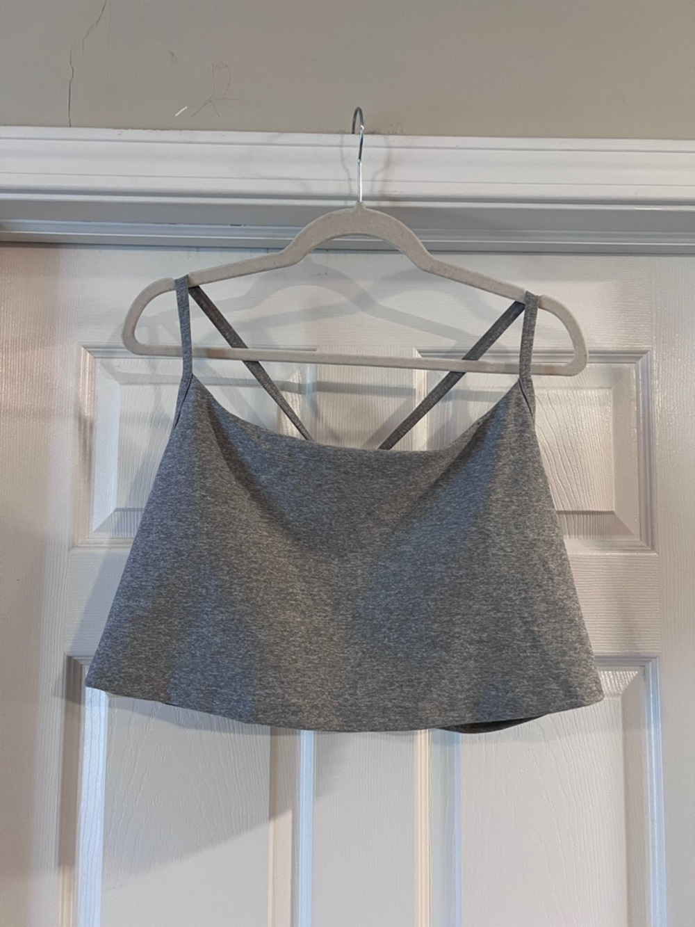 NWOT Women's Grey Strappy Bralette
